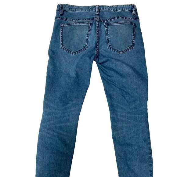 Free people High-Rise Busted Knee Skinny Jeans SIze 27 - Picture 5 of 8